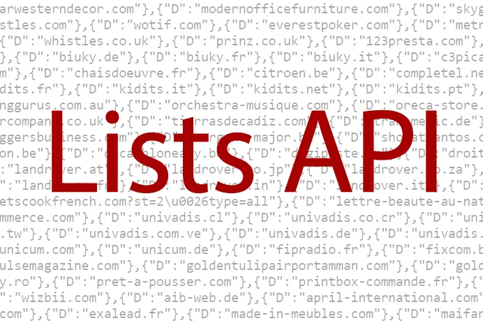 Lists API